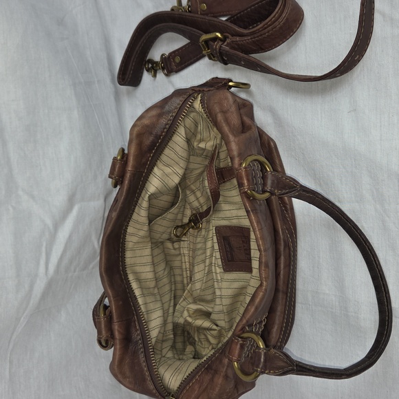 Frye Brown Leather Women's Bag EUC - Picture 4 of 14